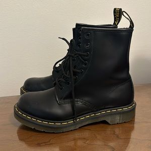 Dr. Martens 1460 Smooth Leather Lace-Up Boots